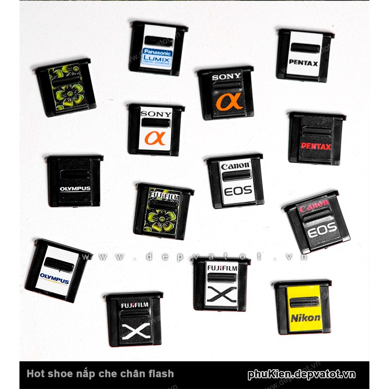 Nắp che chân flash máy ảnh  các hãng - Hot Shoe