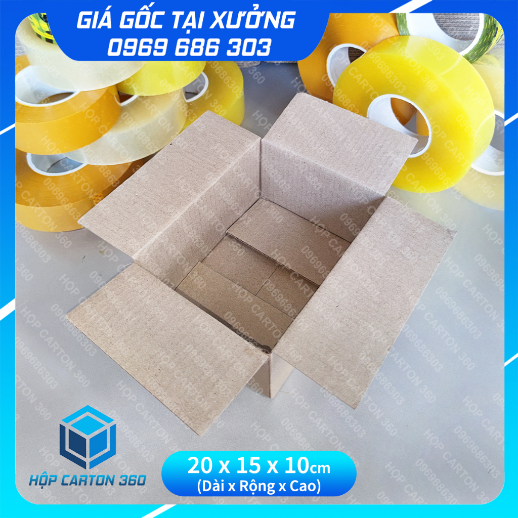 20x15x10 Hộp carton đóng hàng