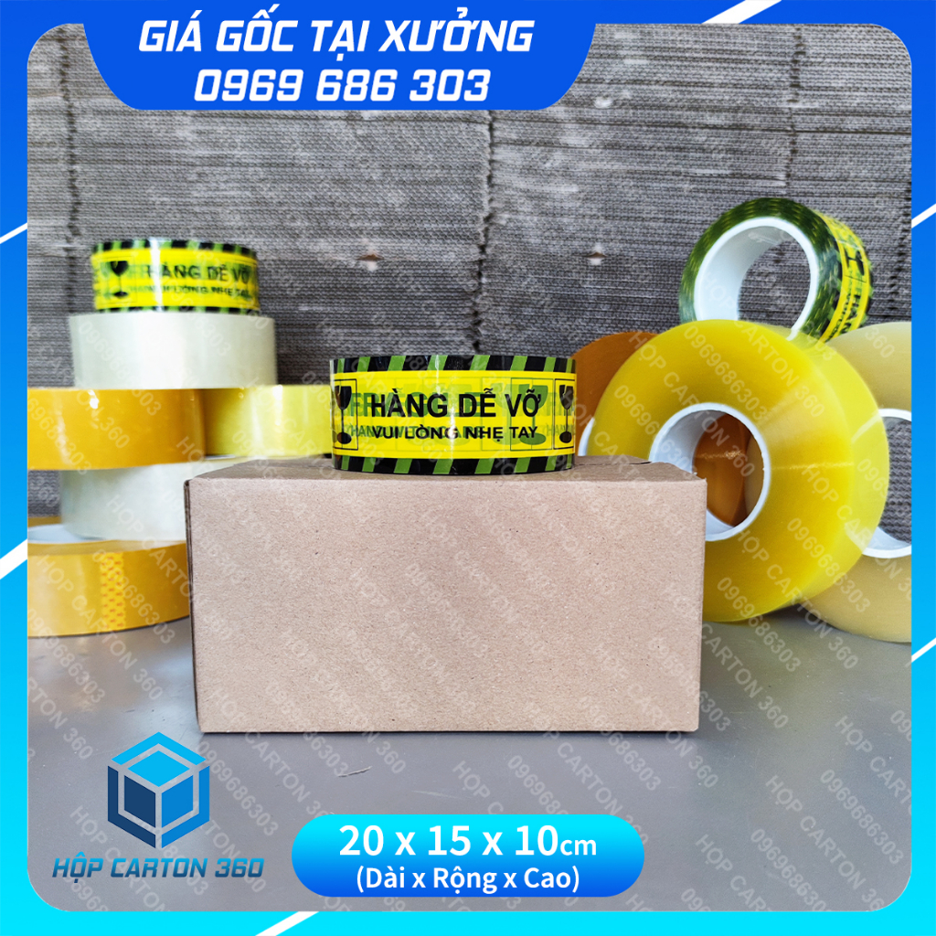 20x15x10 Hộp carton đóng hàng
