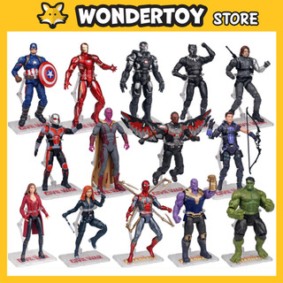 Mô hình ZD Toys Avengers Iron Man, Spider Man, Captain, Black Panther, Falcon, Bucky, War Machine, Scarlet Witch 1/10