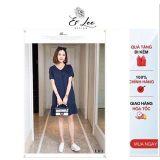 Đầm xuông thời trang có bigsize từ 45kg - 110kg. Chất vải Lazza mềm mát, co giãn, thấm hút mồ hôi.