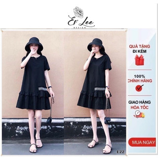 Đầm xuông thời trang có bigsize từ 45kg - 100kg. Chất vải Lazza mềm mát, co giãn, thấm hút mồ hôi.