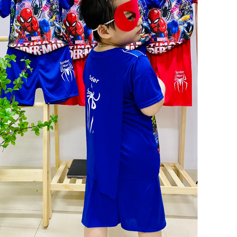 Quần áo siêu nhân cho bé Trai KÈM tà bay siêu ngầu