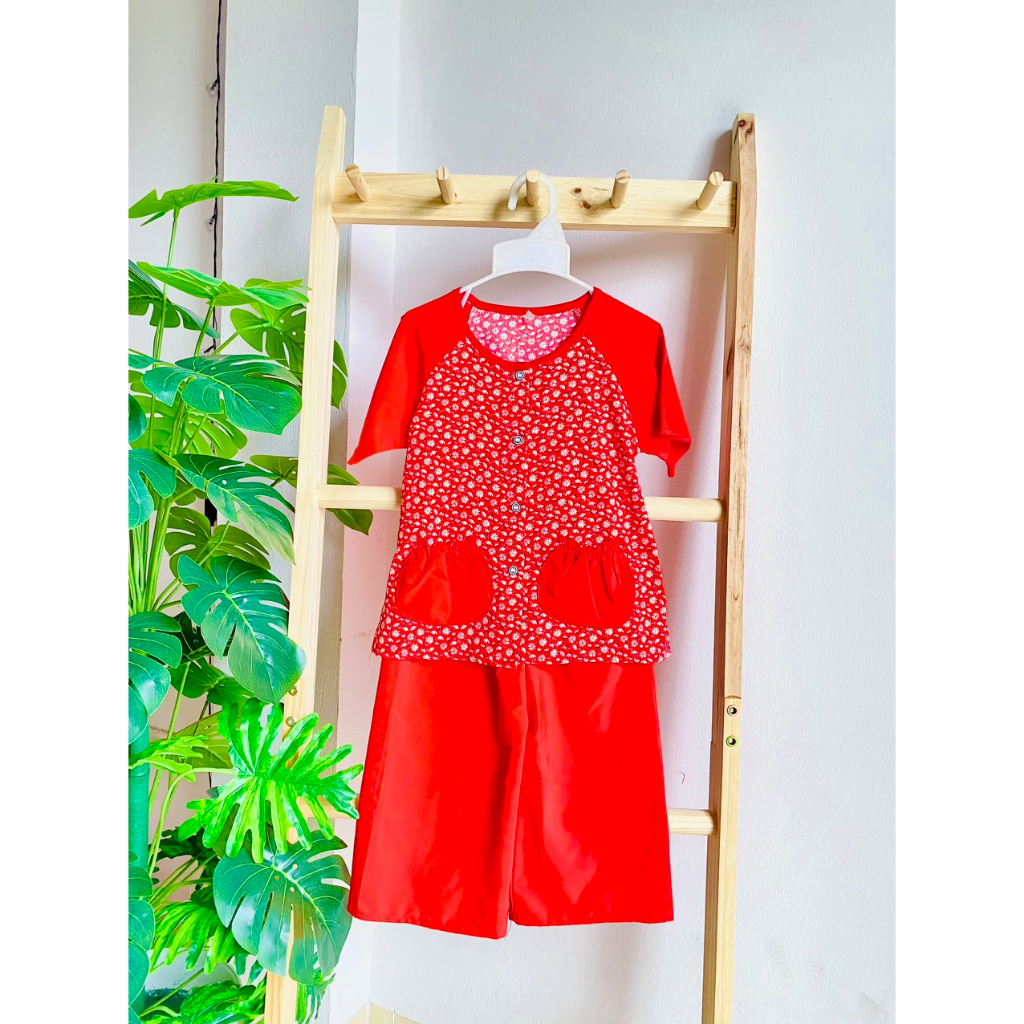 Quần áo bé gái- Bà ba cho bé gái kiểu dáng siêu cưng