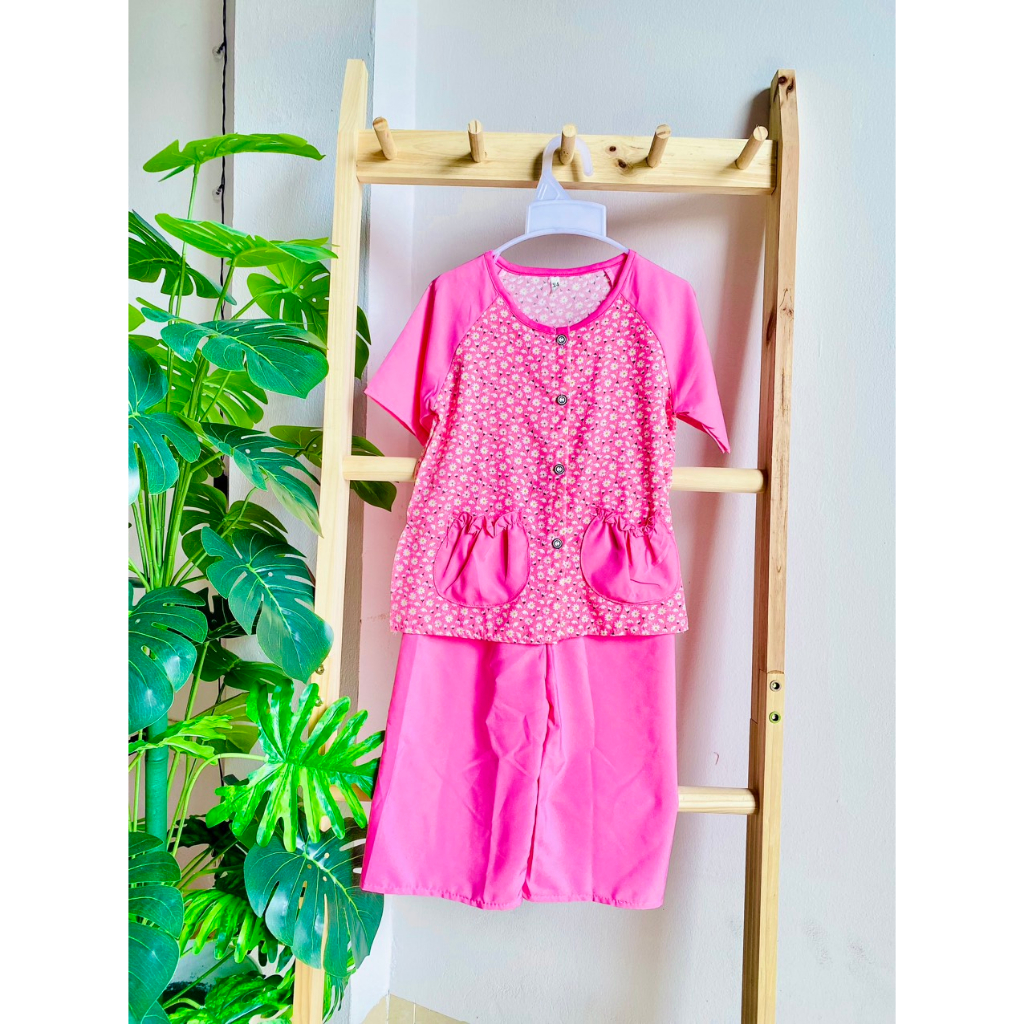 Quần áo bé gái- Bà ba cho bé gái kiểu dáng siêu cưng