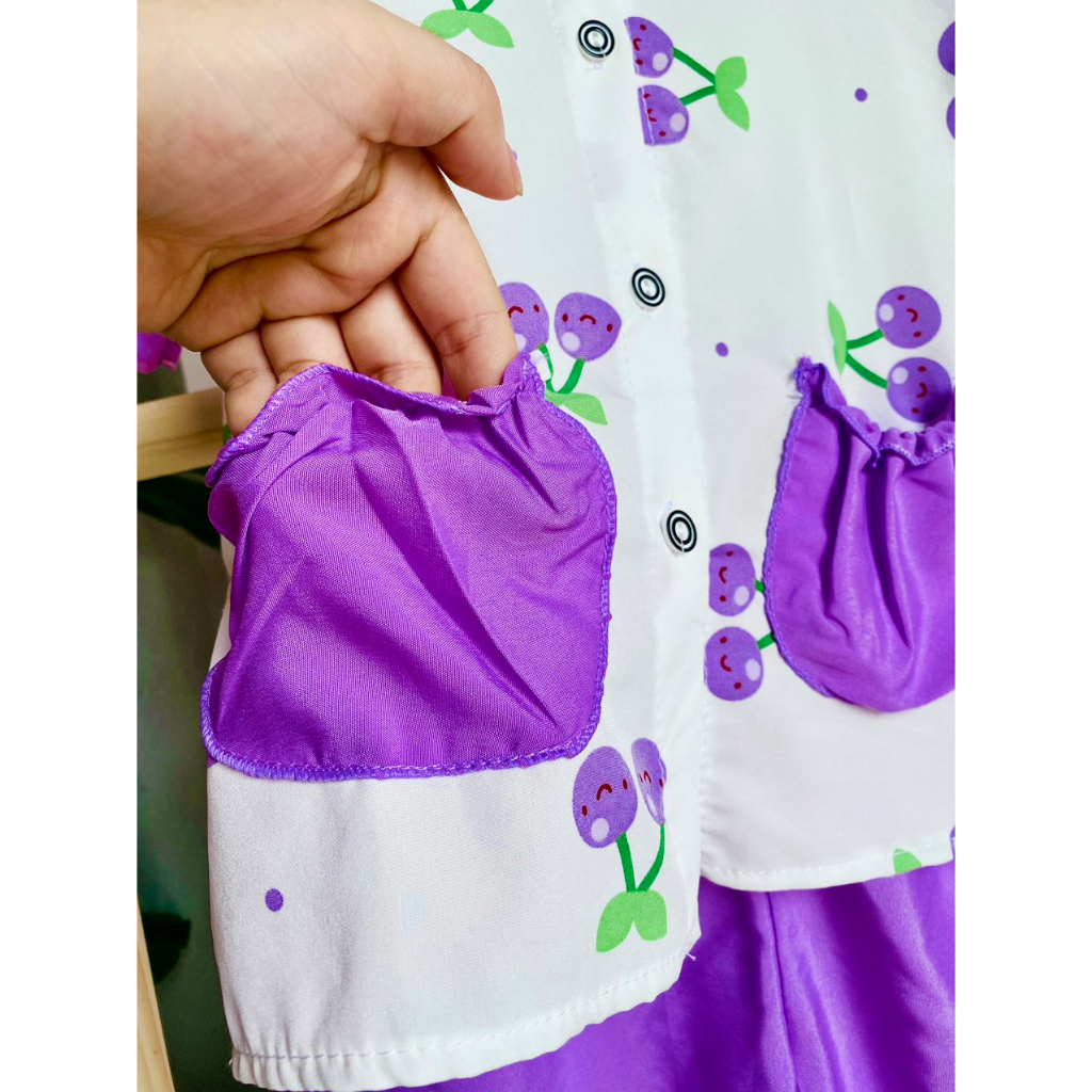 Quần áo bé gái- Bà ba cho bé gái kiểu dáng siêu cưng