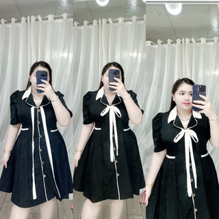 [BIGSIZE 60-90Kg] ĐẦM TIỂU THƯ NÚT GỖ BY LINH NGUYỄN