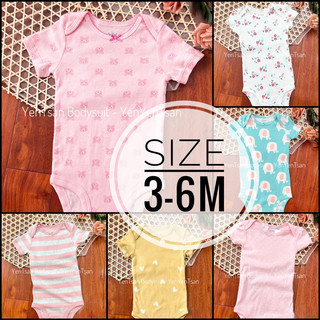 Bodysuit Carter, Body chip Cộc Tay, tay ngắn cho bé gái Xuất Dư Xịn Mix Các Hãng