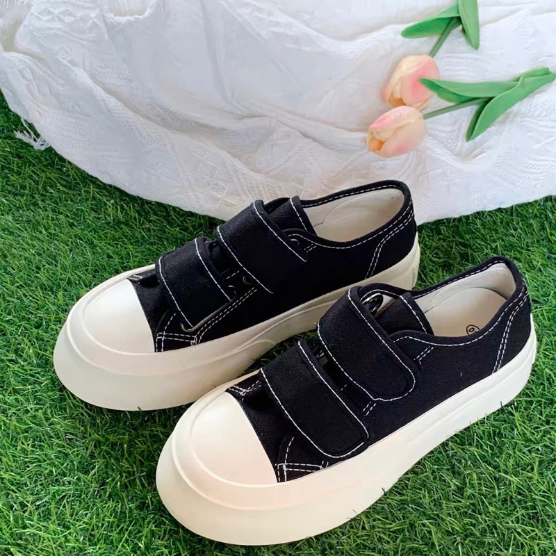 Giày bât vải nữ học sinh ,giày  CVSS mẫu mới dáng xinh 3 màu siêu hót