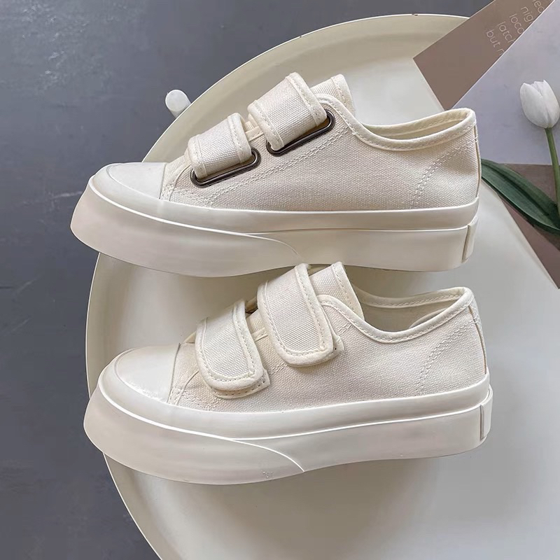 Giày bât vải nữ học sinh ,giày  CVSS mẫu mới dáng xinh 3 màu siêu hót