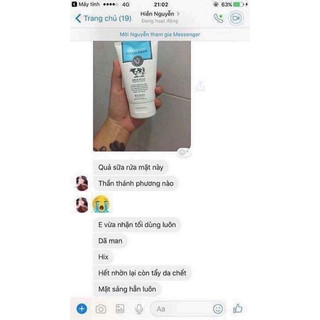 SỮA RỬA MẶT BÒ