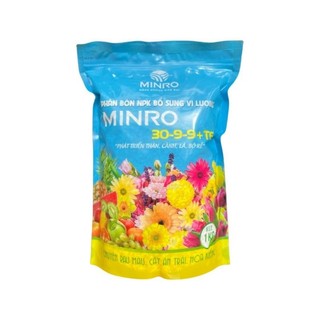 NPK MINRO 30-9-9 gói 1 kg chuyên nuôi thân lá cành