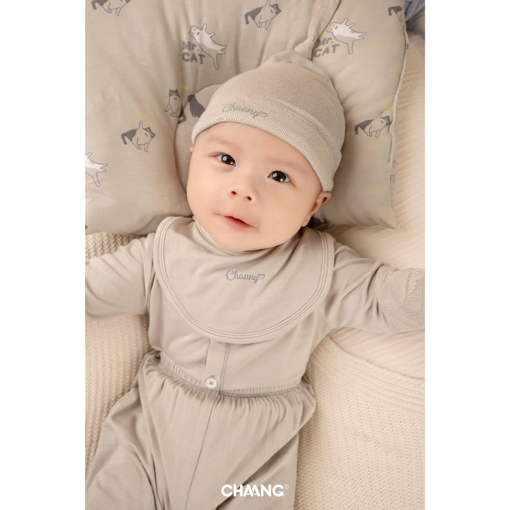 Chang Mèo yếm cho bé sơ sinh SS23