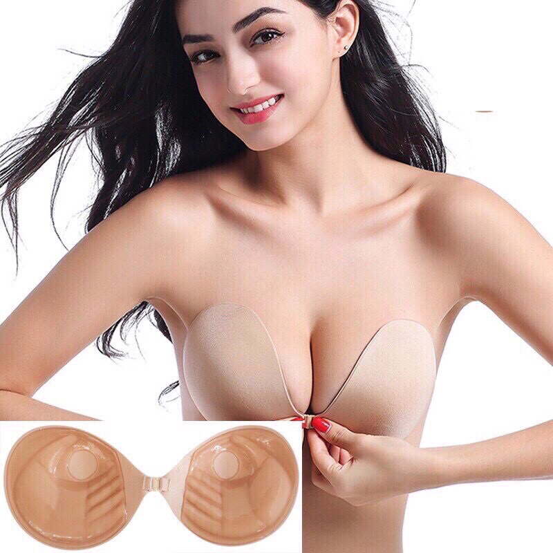 Áo bra dán bàn tay nâng ngực tạo khe quyến rũ có dây trong chắc chắn P29