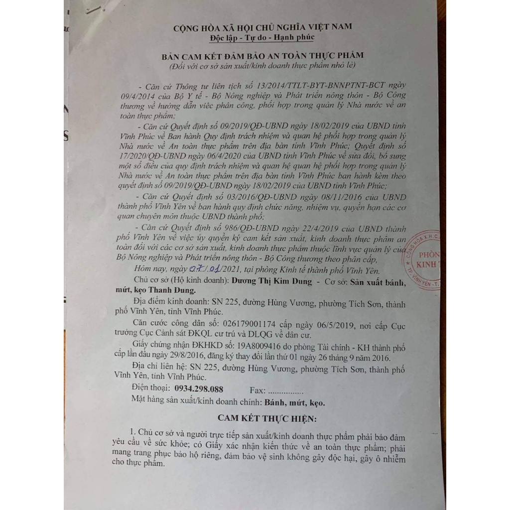 Bánh trung thu Thanh Dung 170gram