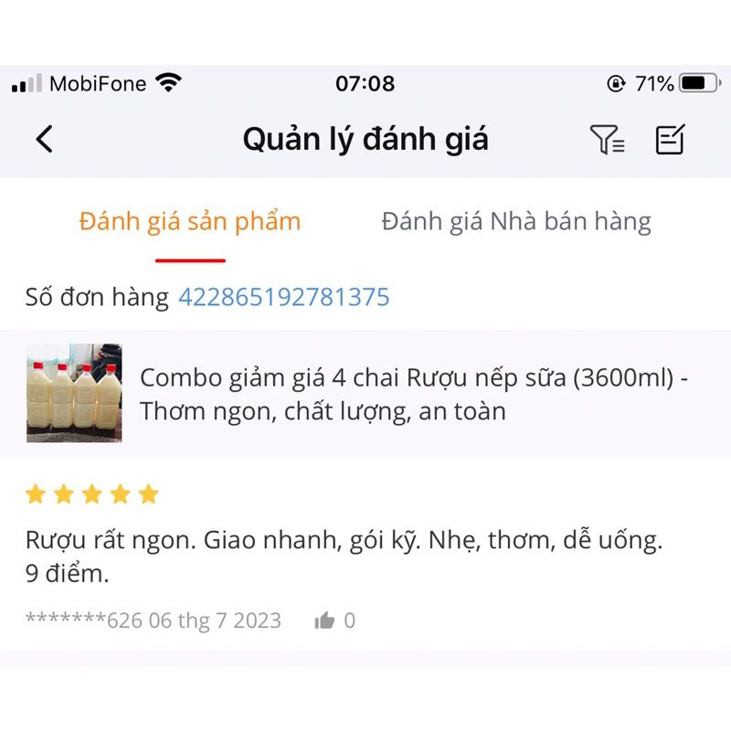 Nếp Sữa / Nếp Đục  - Thơm ngon, chất lượng, an toàn, không đau đầu sau uống