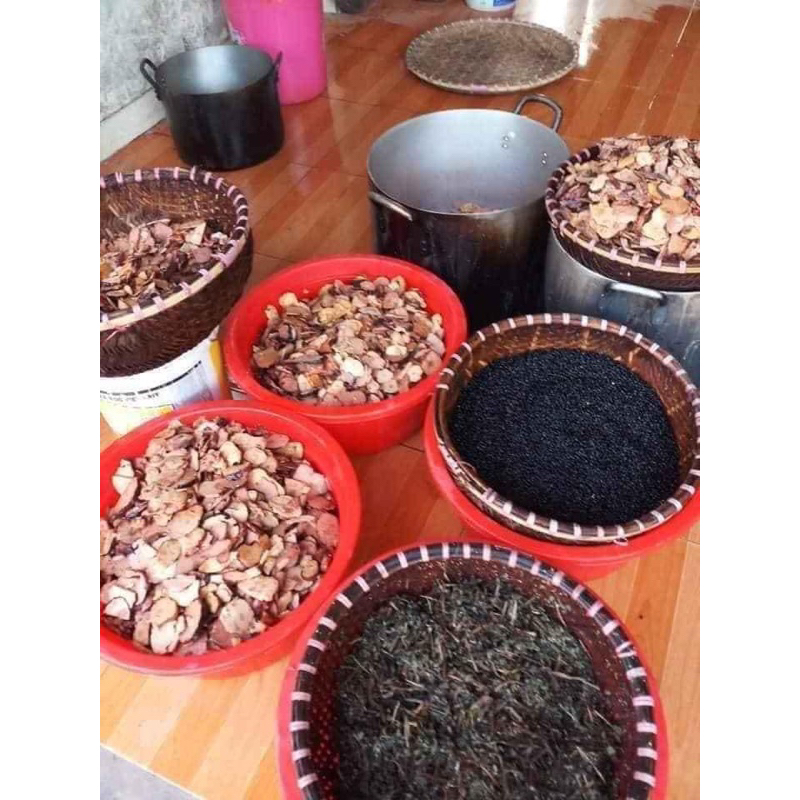 1 Kg Hà thủ ô thái lát chế đỗ đen xịn nhất