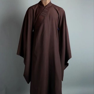 Áo tràng hải thanh đi chùa vải linen đài loan chuẩn