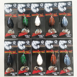 Mồi câu lure chuột lk bản mini 7g và bản mập 8g