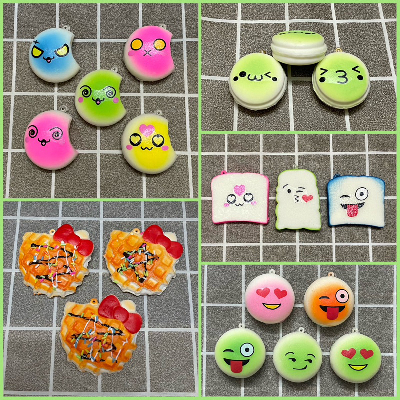 Squishy mini chất xốp chậm tăng,mềm (Đọc mô tả)