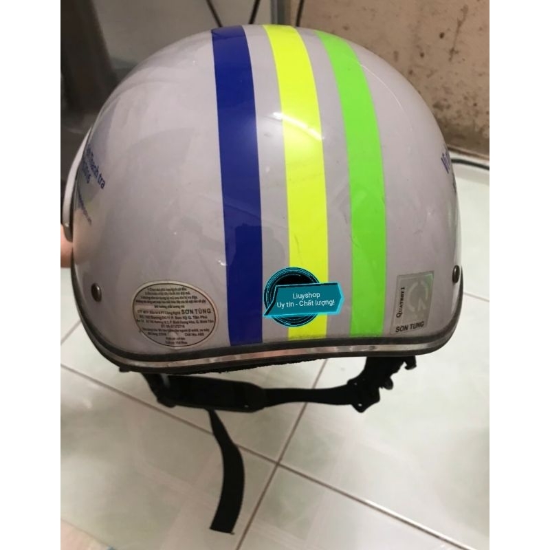 Mũ bảo hiểm nửa đầu có kính hàng chính hãng công ty thanh lý