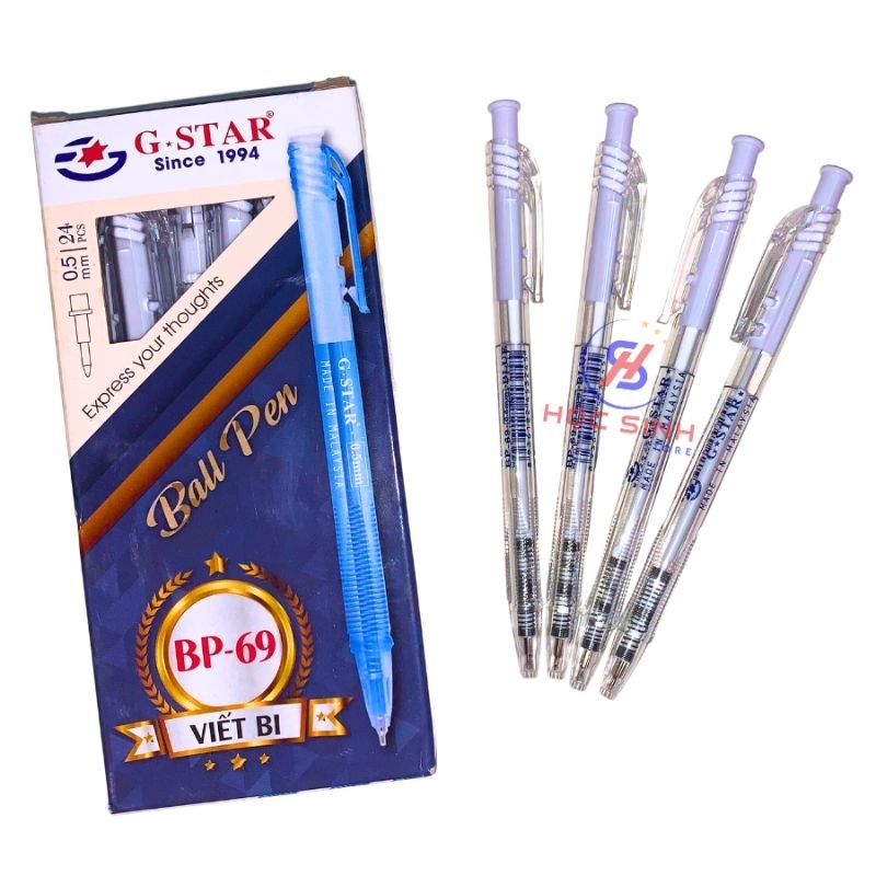 Bút bi bấm BP-69