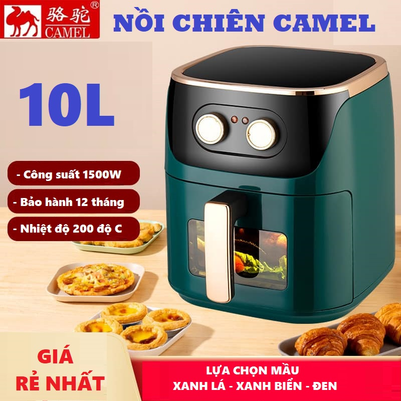 NỒI CHIÊN KHÔNG DẦU CHÍNH HÃNG CAMEL 12L/ CAMEL 10 LÍT CÔNG SUẤT CAO