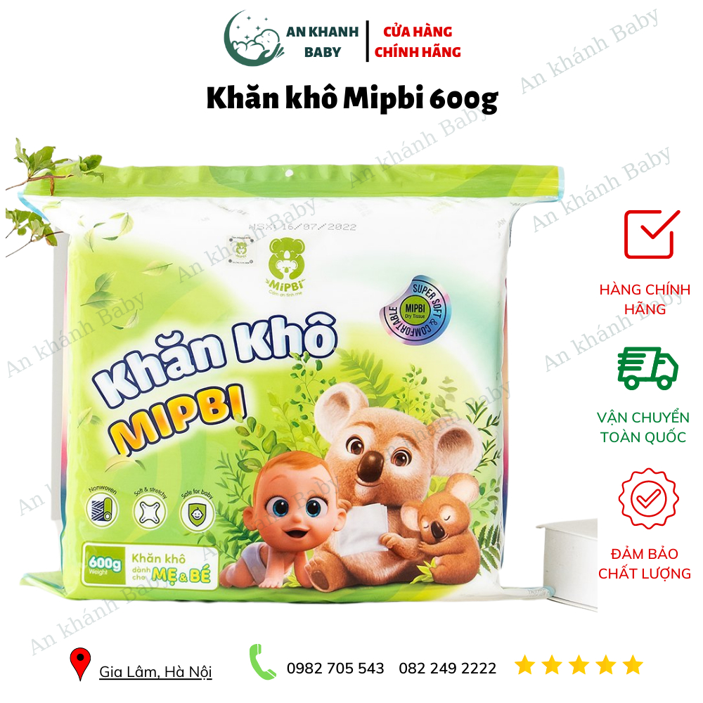 MIPBI - Khăn khô đa năng cho bé