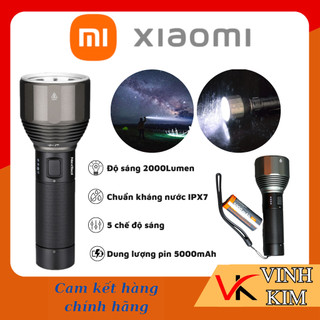 Đèn pin siêu sáng Xiaomi Nextool 2000 Lumens, 4 chế độ sáng, độ sáng khủng, khoảng cách chiếu xa, chống nước, pin trâu