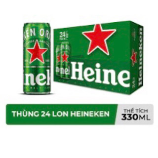 Thùng 24 lon bia Heineken 330ml/ lon