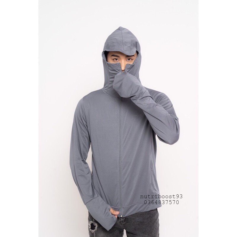 Áo khoác chống nắng nam 2 lớp