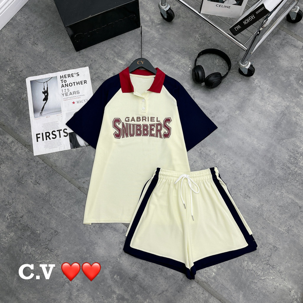 Set thể thao polo hàng QCL1