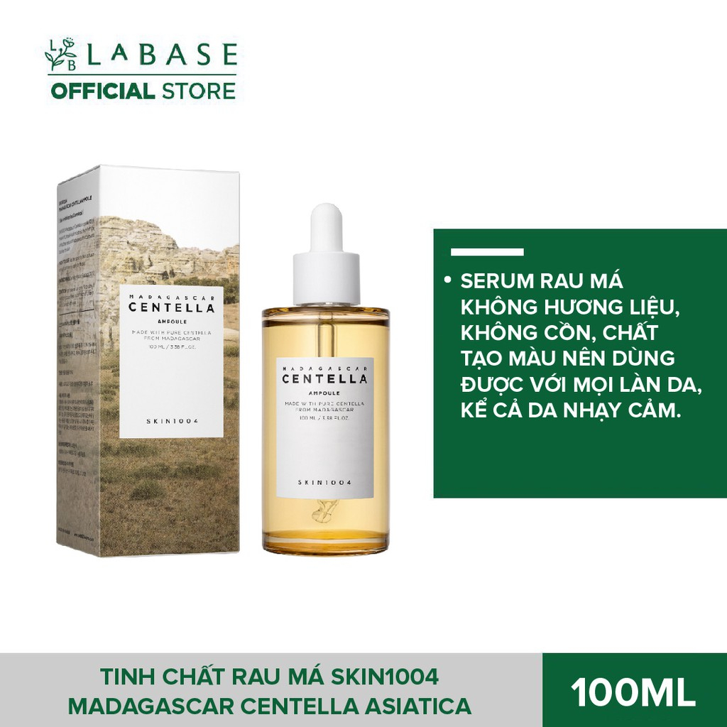 Serum Rau Má Skin1004 Madagascar Centella Asiatica Ampoule 100ml Tinh Chất Skin 1004 Chính Hãng (storevn)