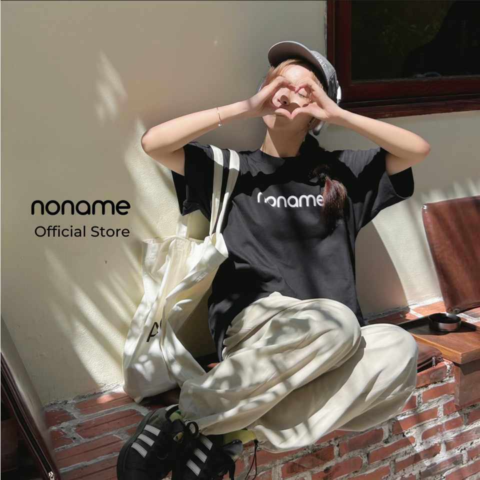 Áo Thun Unisex noname Popular Logo /Black_NNRAD4001B