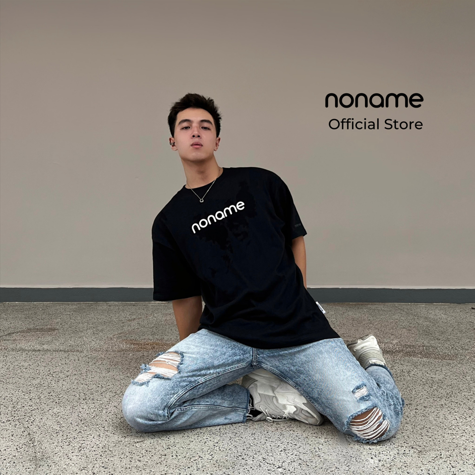 Áo Thun Unisex noname Popular Logo /Black_NNRAD4001B
