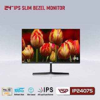 Màn hình VSP IP2407S V2407s 24inch (23.8" IPS FHD 100Hz , 75hz -NEW FULL BOX CHÍNH HÃNG Bảo hành 36 tháng