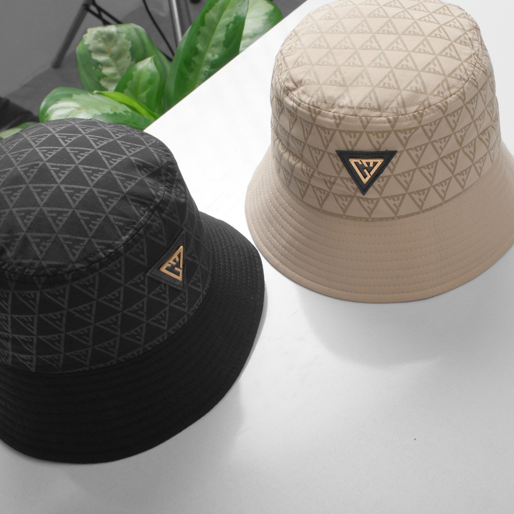 Mũ bucket Meowist cao cấp, nón bucket logo vành tròn cụp vải kaki form unisex Colmeo