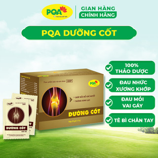 PQA DƯỠNG CỐT: Dùng cho người bị: đau lưng mỏi gối, đau thần kinh, đau đầu, đau vai gáy, tê bì chân tay.