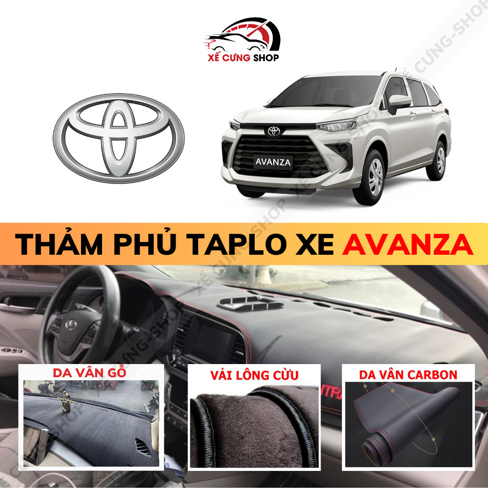Thảm phủ taplo xe Toyota Avanza 2018 - 2023