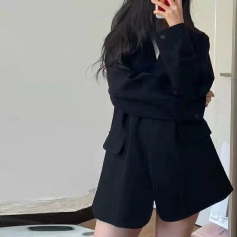 Áo Vest tay dài một cúc hai lớp lót có đệm vai | BigBuy360 - bigbuy360.vn