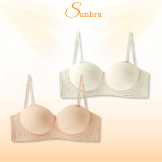 Áo Ngực Đúc Su Nâng Ngực Cup Ngang Đệm Mỏng Không Gọng Lên Form Cực Chuẩn SUNBRA B54