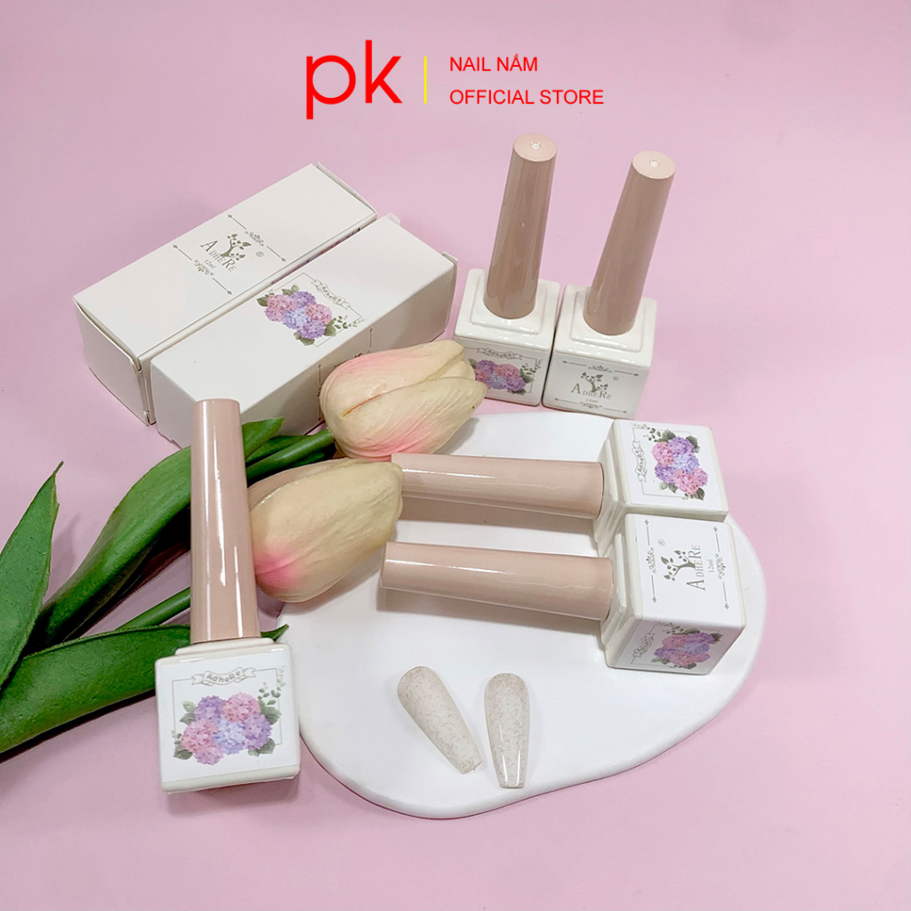 Sơn gel ngũ cốc màu trắng chai 15ml