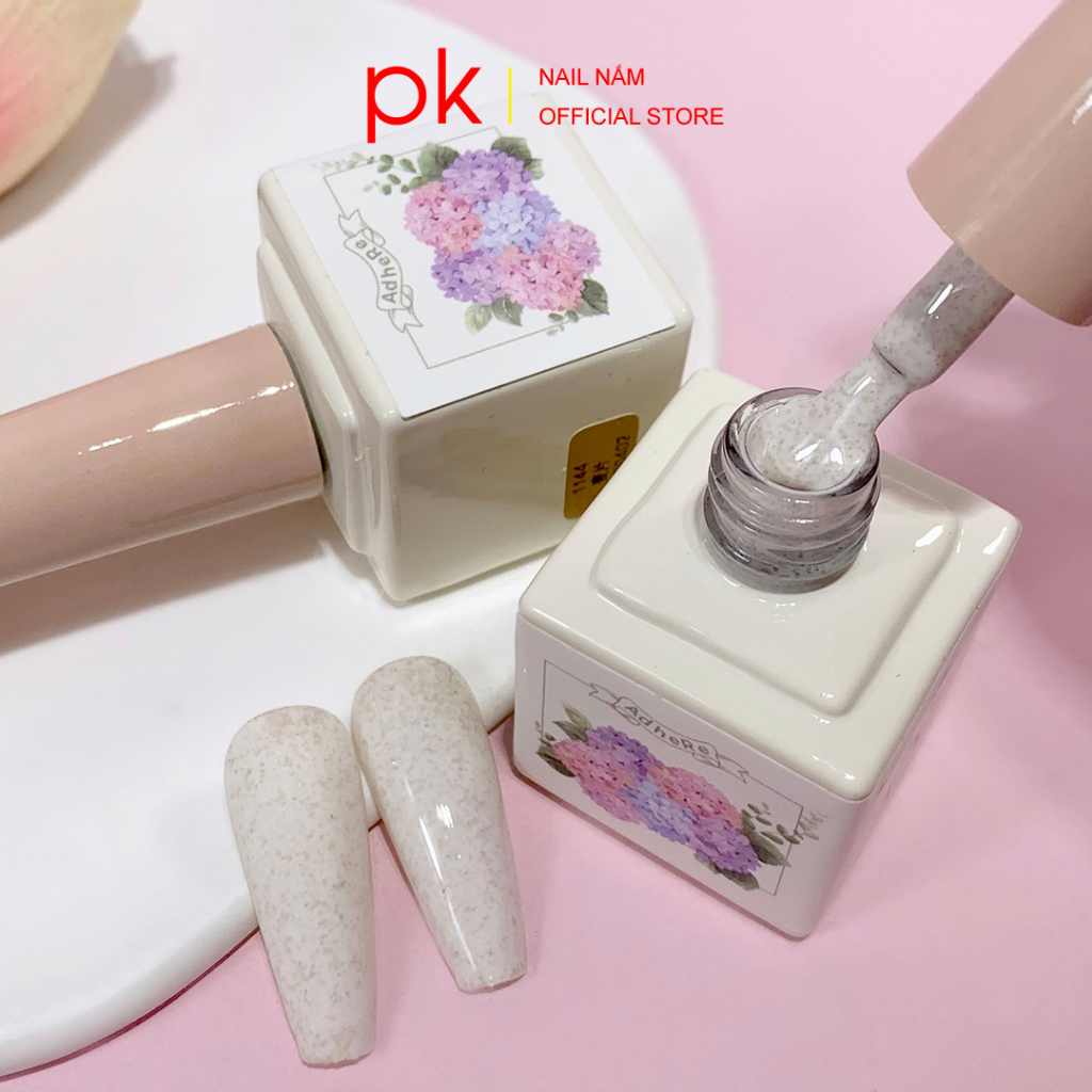 Sơn gel ngũ cốc màu trắng chai 15ml