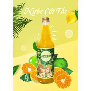 Nước cốt tắc - lime thái