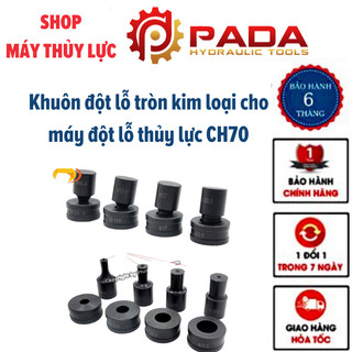 Khuôn đột lỗ tròn kim loại siêu cứng cho máy đột lỗ thủy lực CH70
