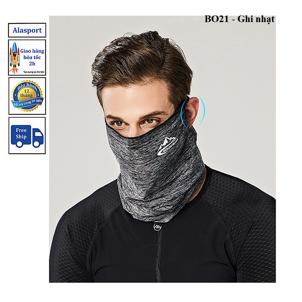 Khăn Đa Năng Đi Phượt Chống Nắng, Chống Bụi, Chơi Golf, Khăn Bịt Mặt Thời Trang Co Dãn Thoáng Khí BO22