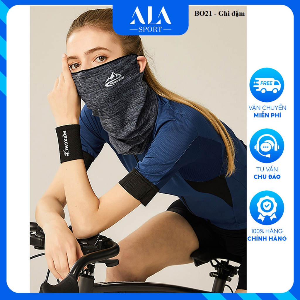 Khăn Đa Năng Đi Phượt Chống Nắng, Chống Bụi, Chơi Golf, Khăn Bịt Mặt Thời Trang Co Dãn Thoáng Khí BO22