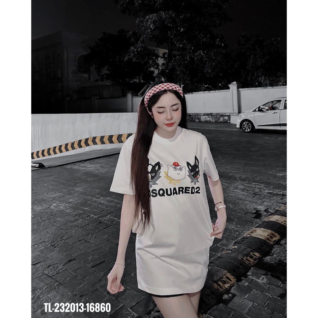 Áo thun nam nữ DSQ2 - ĐOG độc đáo - áo phông cháy phố 2023