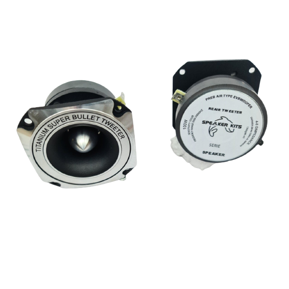 LOA TĂNG TREBLE RỜI + 2 TREBLE PIONE TITAN VUÔNG KÈM CHÂN VÀ TỤ 3.3