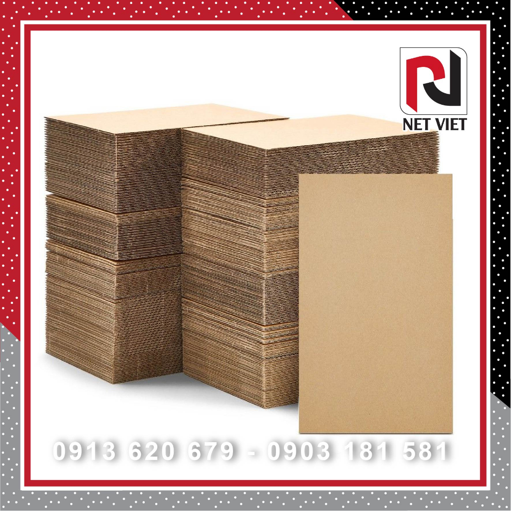 COMBO 20 tấm Giấy Carton sóng 3 lớp (3mm), khổ 50x100cm làm mô hình, giáo cụ mầm non STEAM, trang trí...